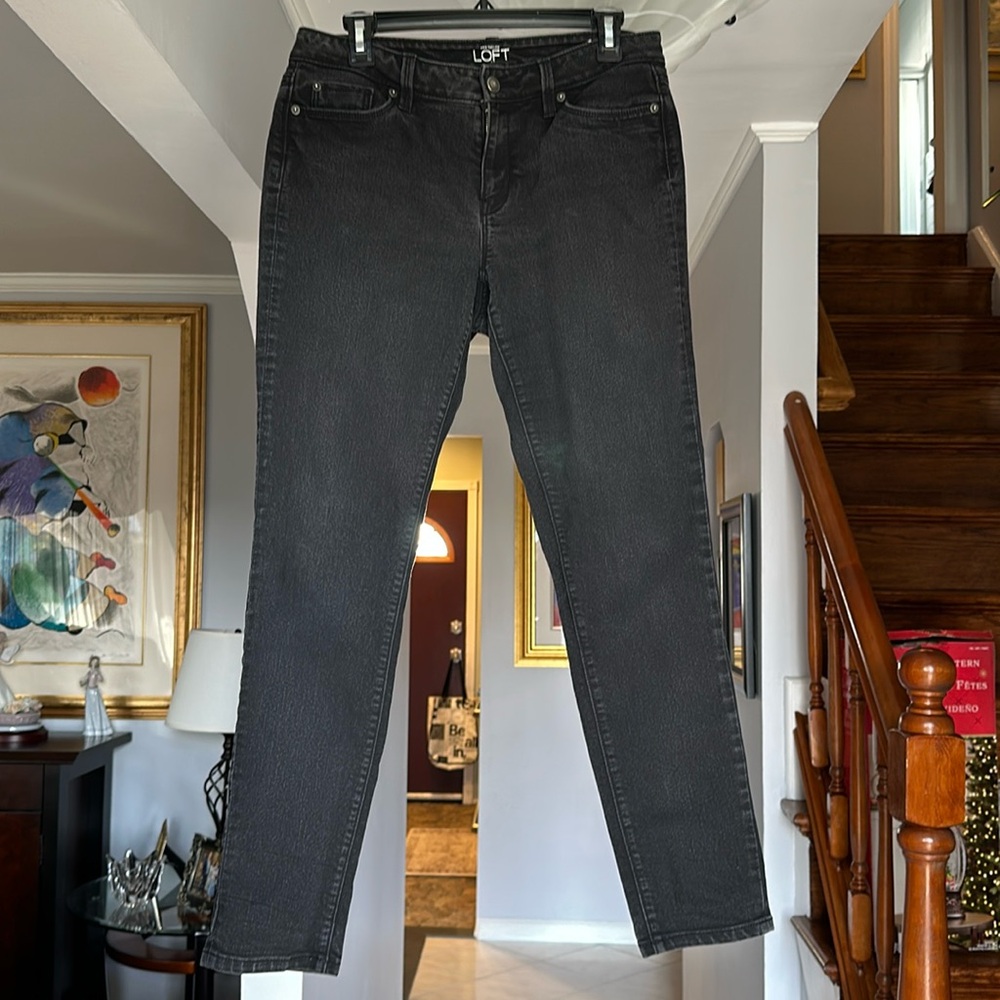 Loft Curvy Skinny Jeans Sz 8